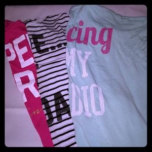 Chin Up Apparel Bundle of 3 Tank Tops Size Large